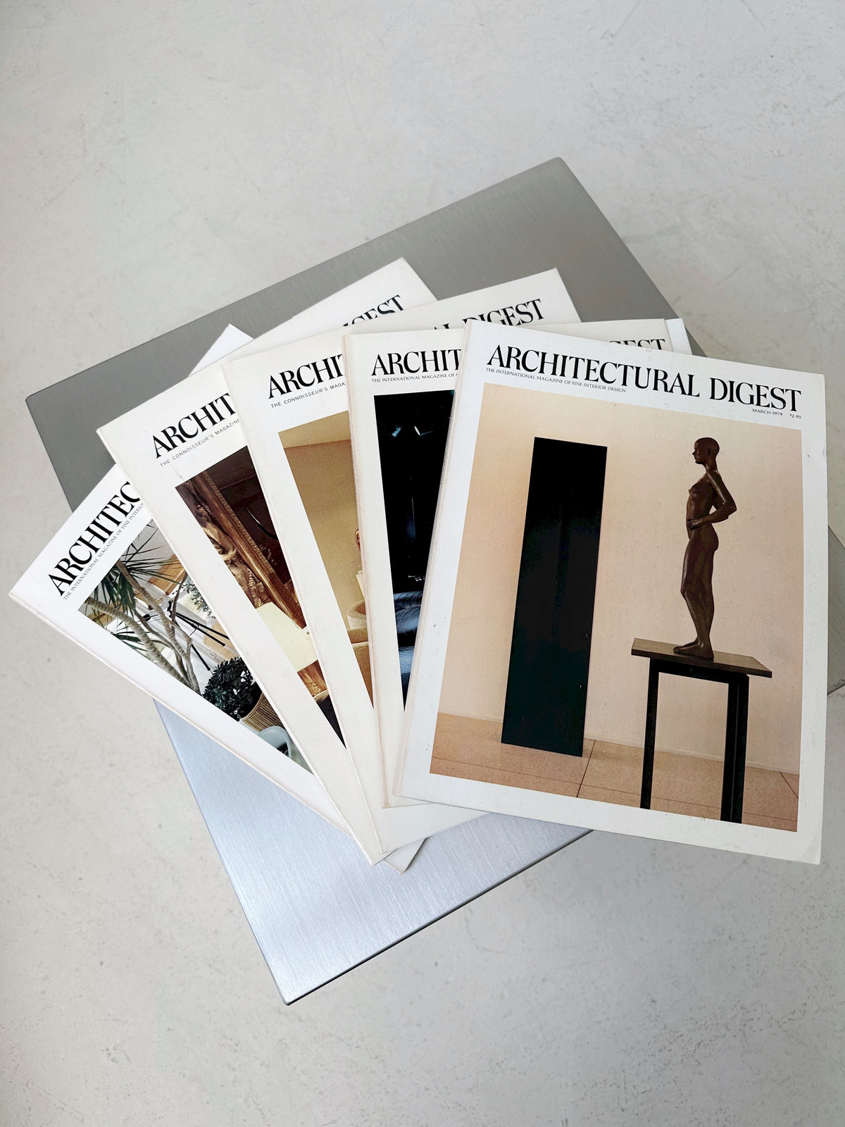 VINTAGE ARCHITECTURAL DIGEST MAGAZINES, 70's | Maison Singulier