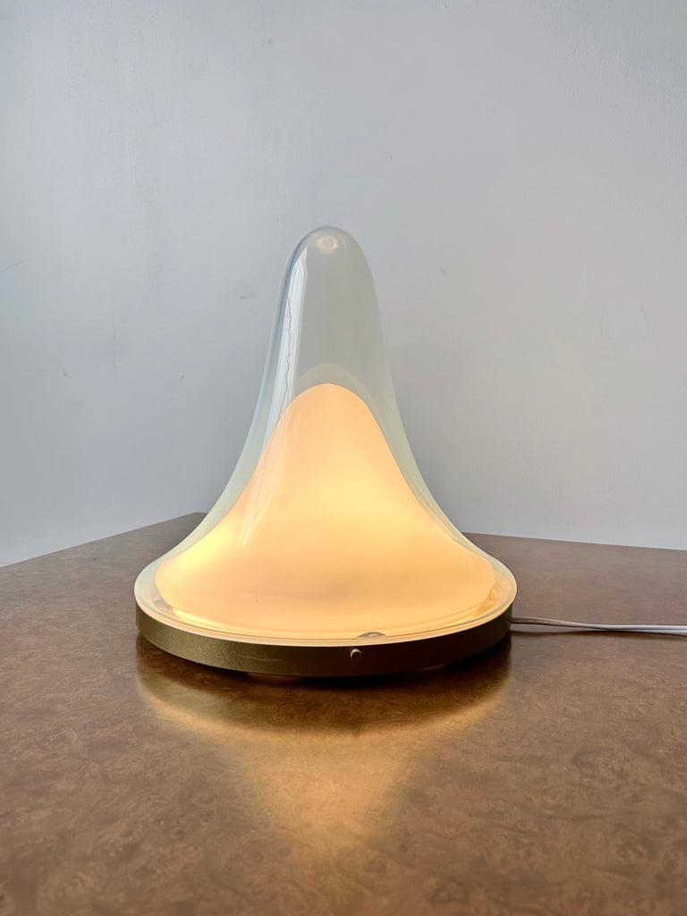 MURANO GLASS TABLE LAMP BY CARLO NASON FOR MAZZEGA, 70's