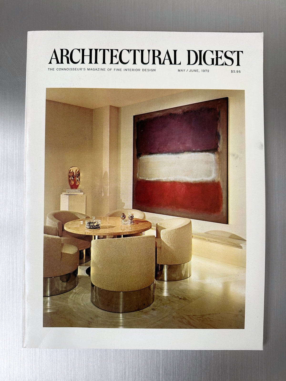 VINTAGE ARCHITECTURAL DIGEST MAGAZINES, 70's | Maison Singulier