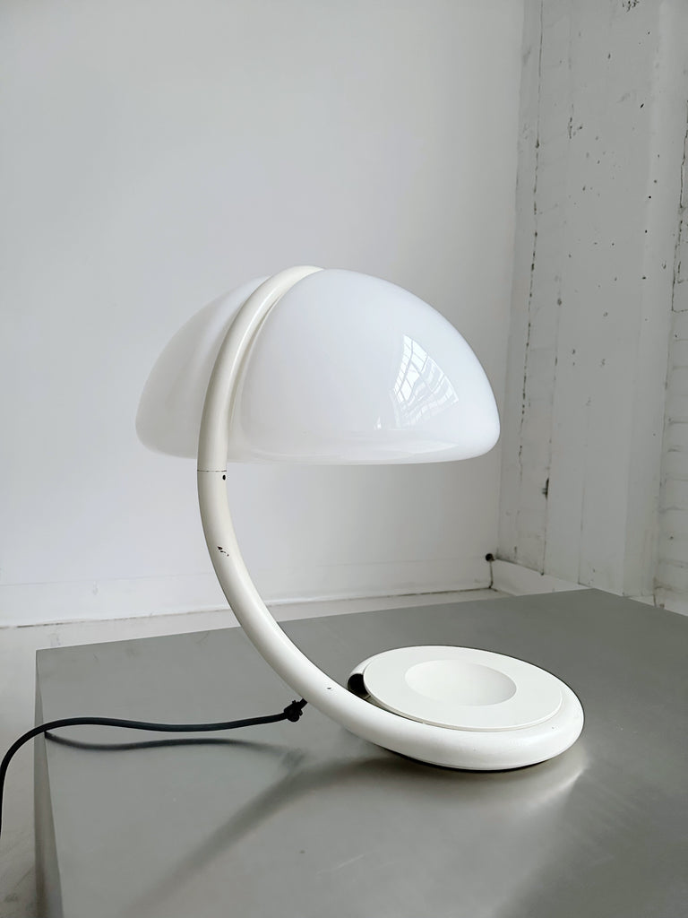 SERPENTE TABLE LAMP BY ELIO MARTINELLI FOR MARTINELLI LUCE, 60's