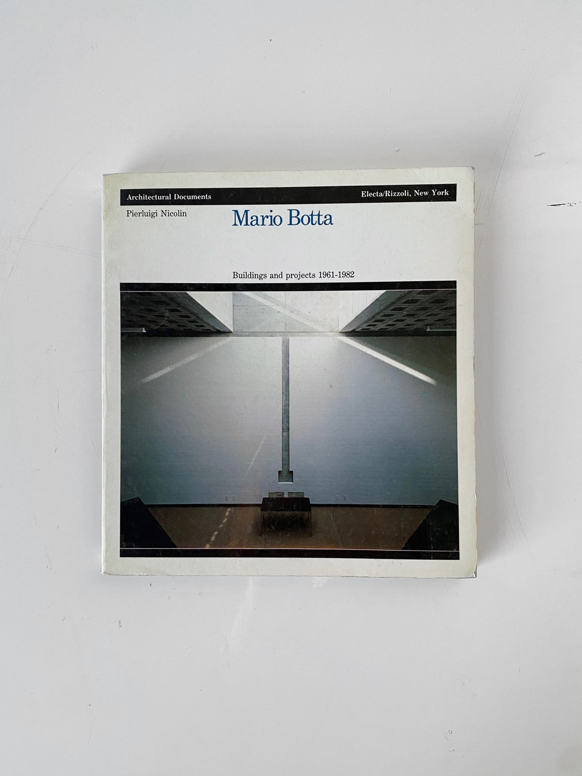 MARIO BOTTA: BUILDINGS AND PROJECTS 1961-1982, NICOLIN, 1984