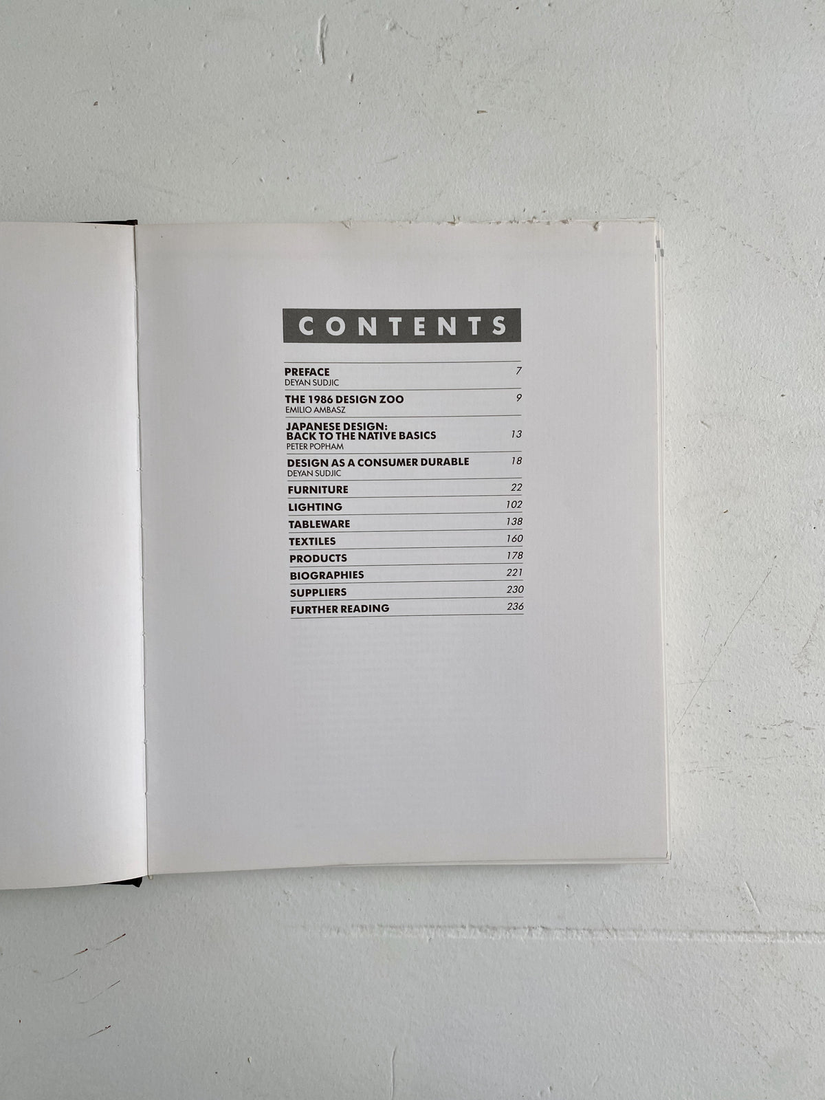 THE INTERNATIONAL DESIGN YEARBOOK 2 EDITED BY EMILIO AMBASZ, 1986