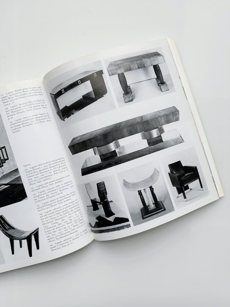 ART DECO FURNITURE: THE FRENCH DESIGNERS, DUNCAN, 1984