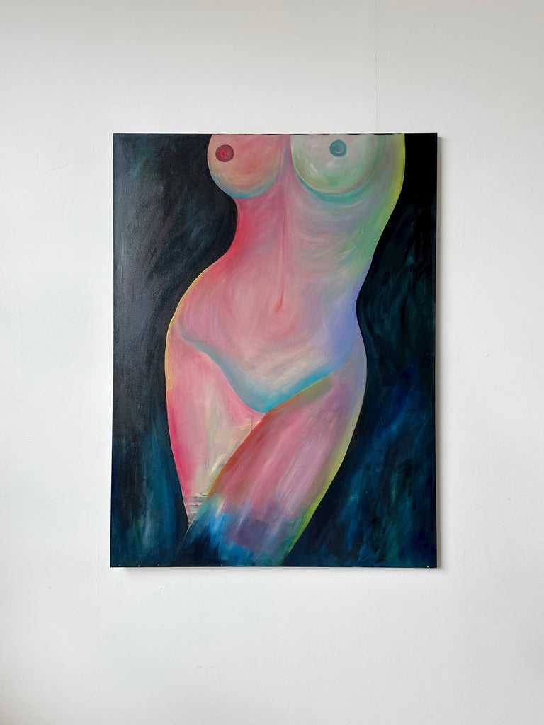 FEMALE NUDE PAINTING, 36x48