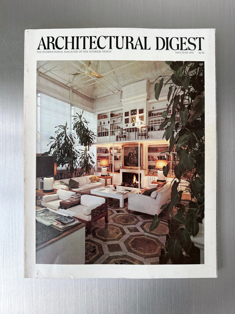VINTAGE ARCHITECTURAL DIGEST MAGAZINES, 70's