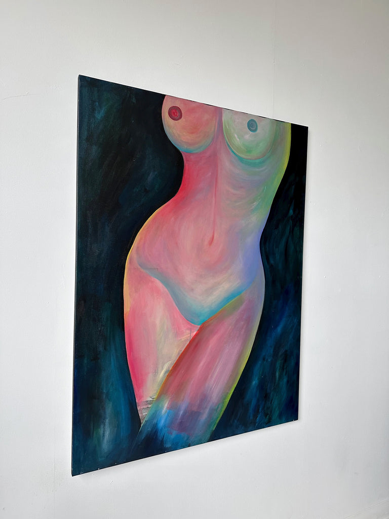 FEMALE NUDE PAINTING, 36x48