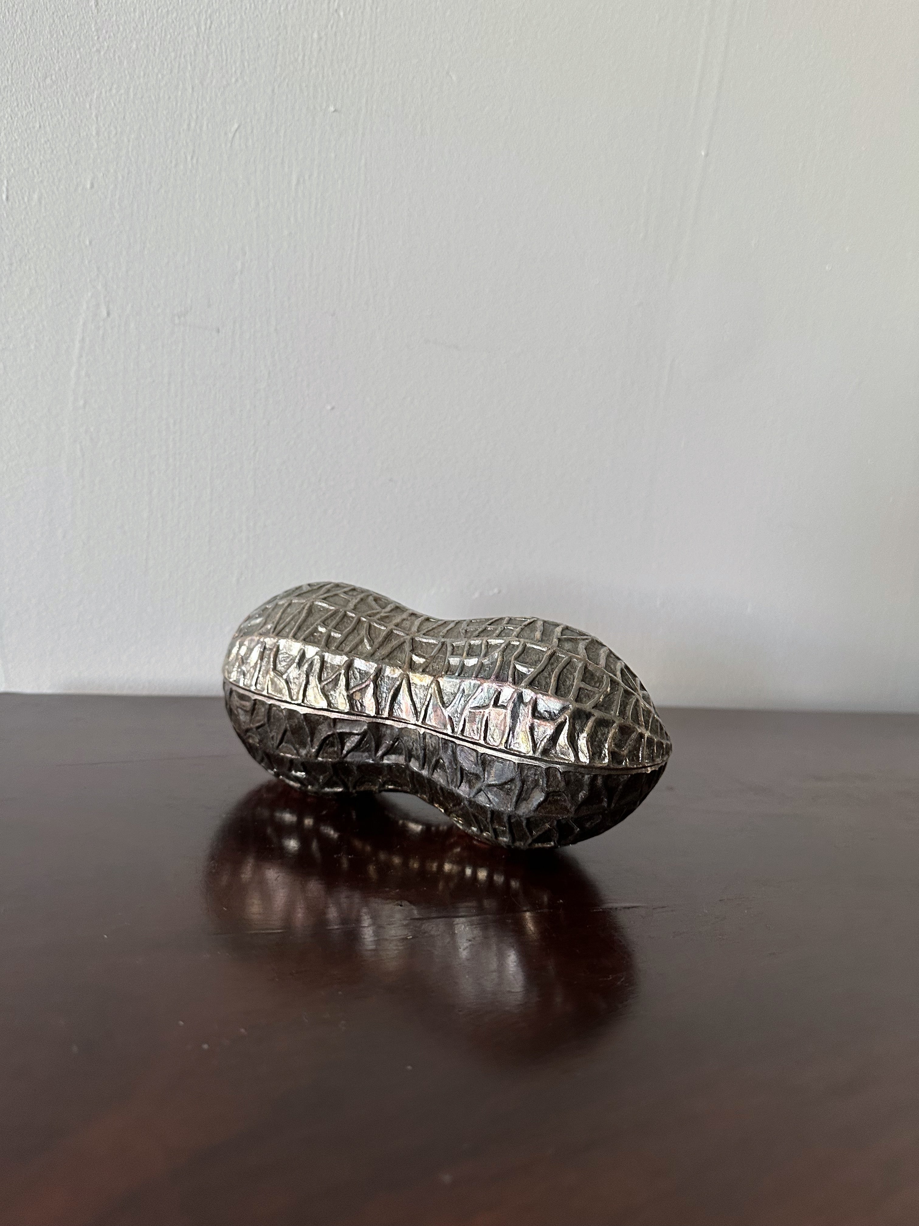 SILVER PLATED PEANUT BOX BY F.B. ROGERS, 60's | Maison Singulier