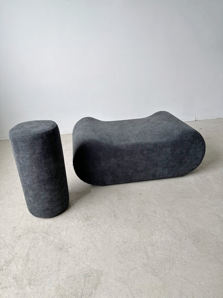 5 PIECE MODULAR DARK GRAY CORBI SOFA BY KLAUS UREDAT FOR COR, 1969