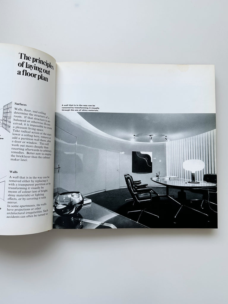 INTERIOR ARCHITECTURE AND DECORATION, DEMACHY, 1974