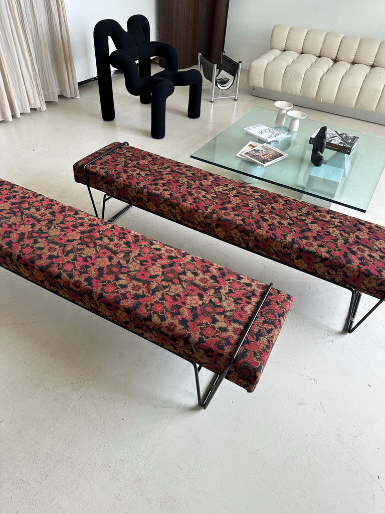 FLORAL METAL PANCHINA BENCHES BY DIMORE STUDIO