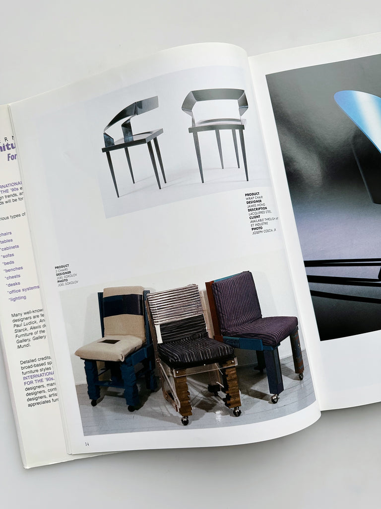 INTERNATIONAL FURNITURE DESIGN FOR THE 90's, PBC INTERNATIONAL, 1991