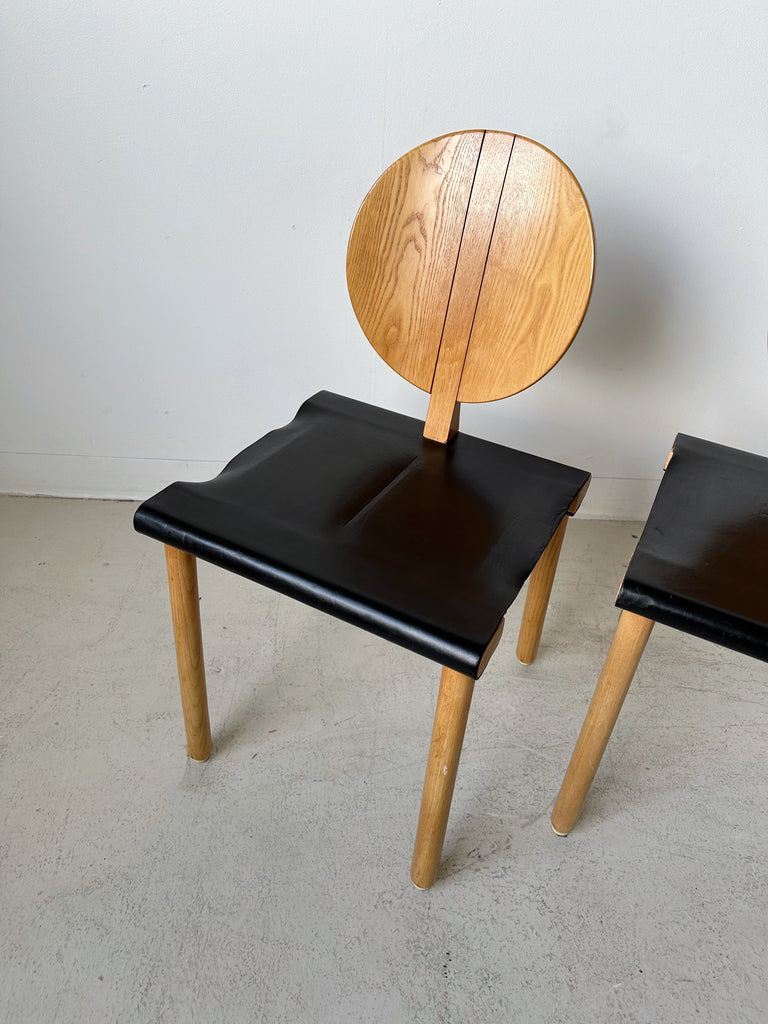 FIONA DINING CHAIRS BY GIGI SABADIN FOR CRASSEVIG, SET OF 4, 70's