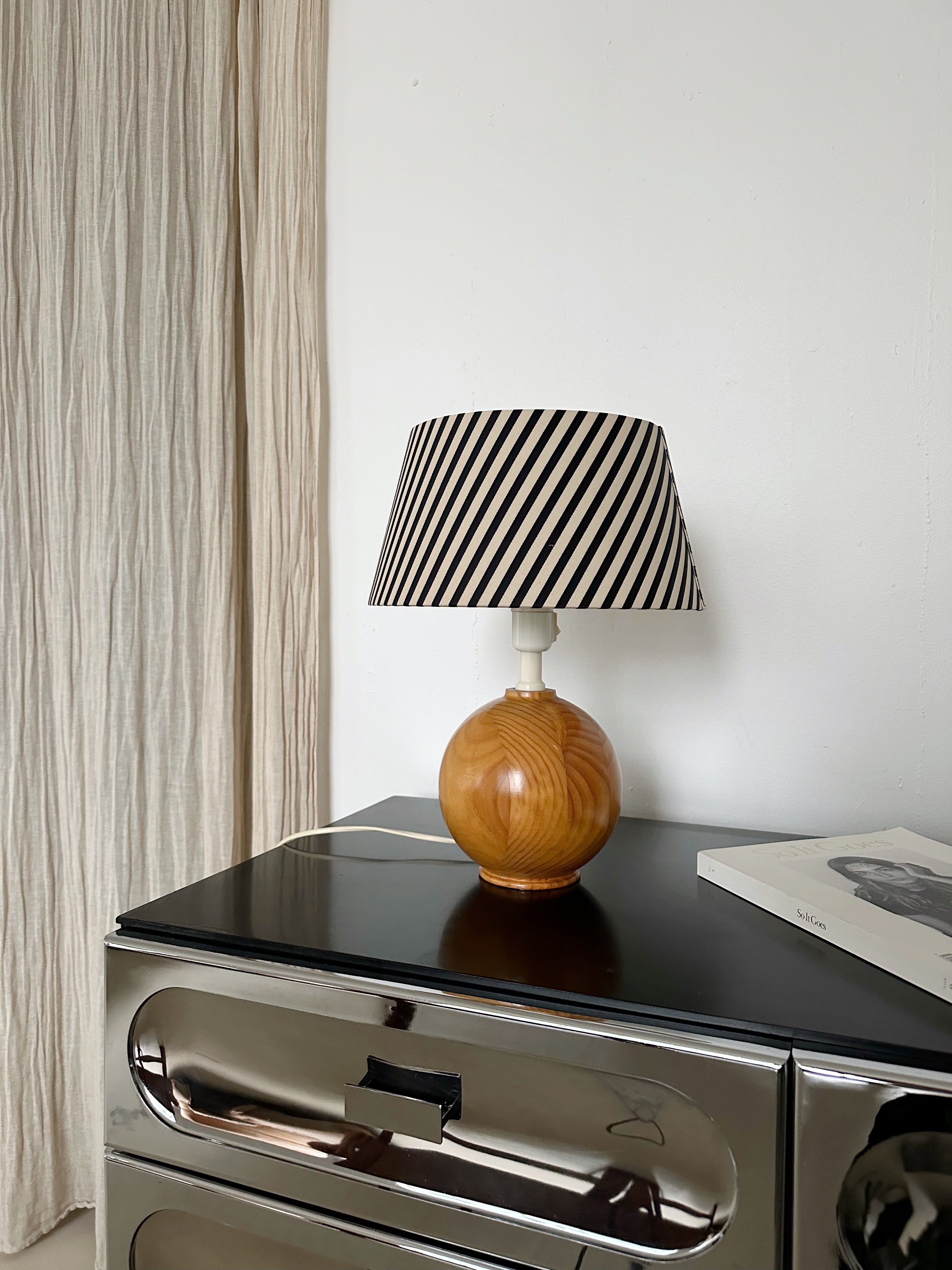 80's IKEA ビンテージ ライト 木製 北欧 Vintage Wooden Table Lamps