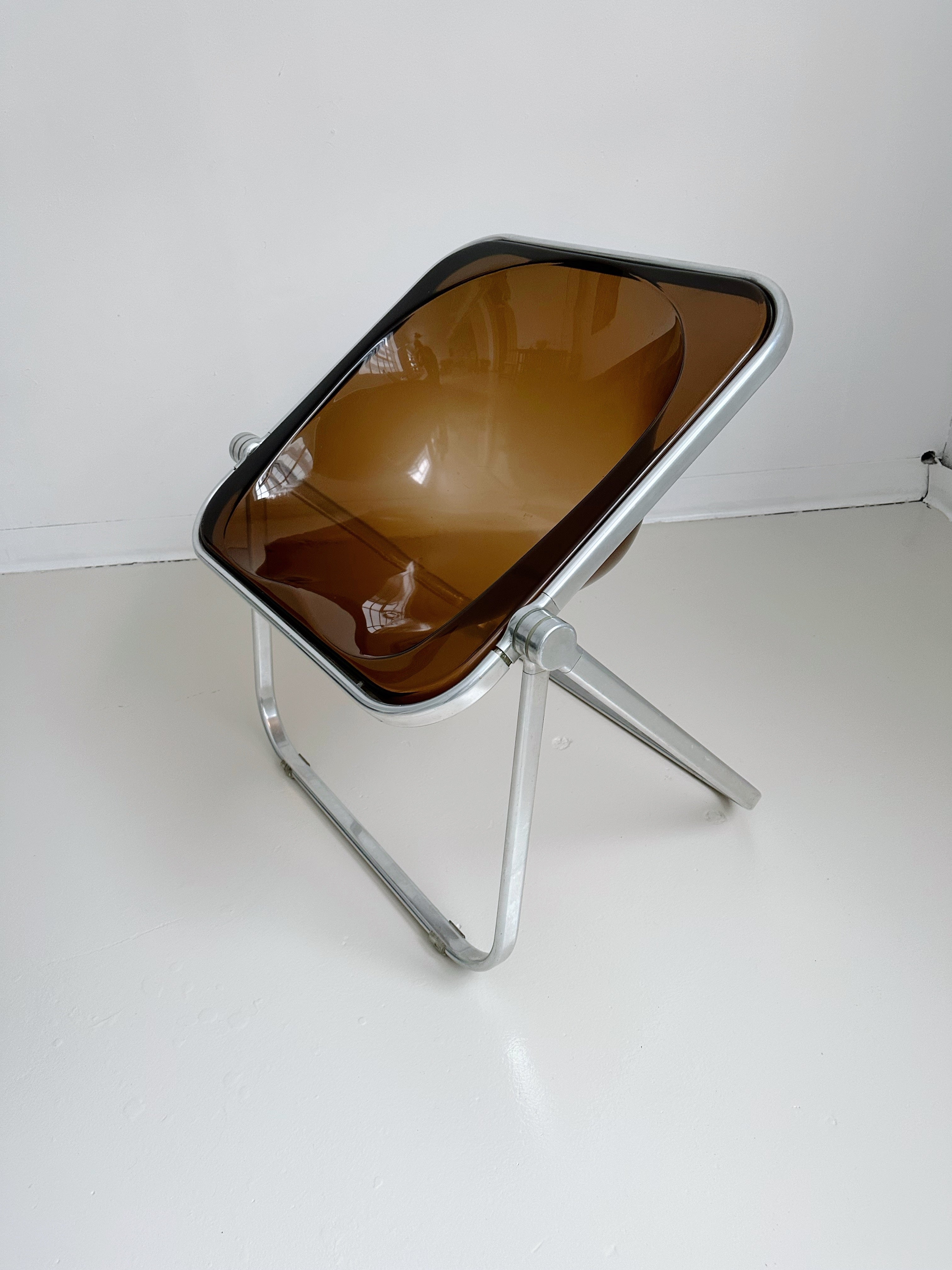 FOLDING PLONA CHAIR BY GIANCARLO PIRETTI FOR CASTELLI, 70's