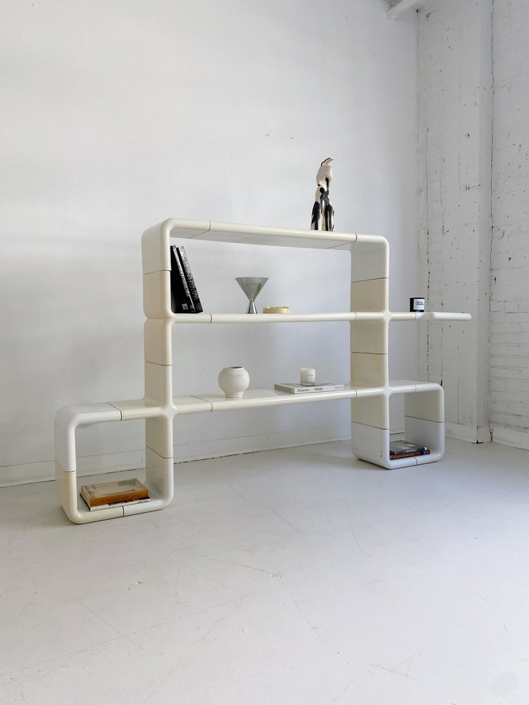 UMBO MODULAR SHELVING UNIT BY KAY LEROY RUGGLES FOR DIRECTIONAL, 70's