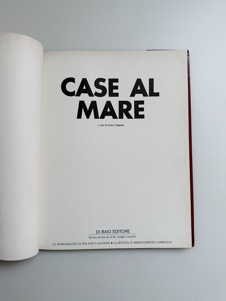 CASE AL MARE, MAGNANI, 1981