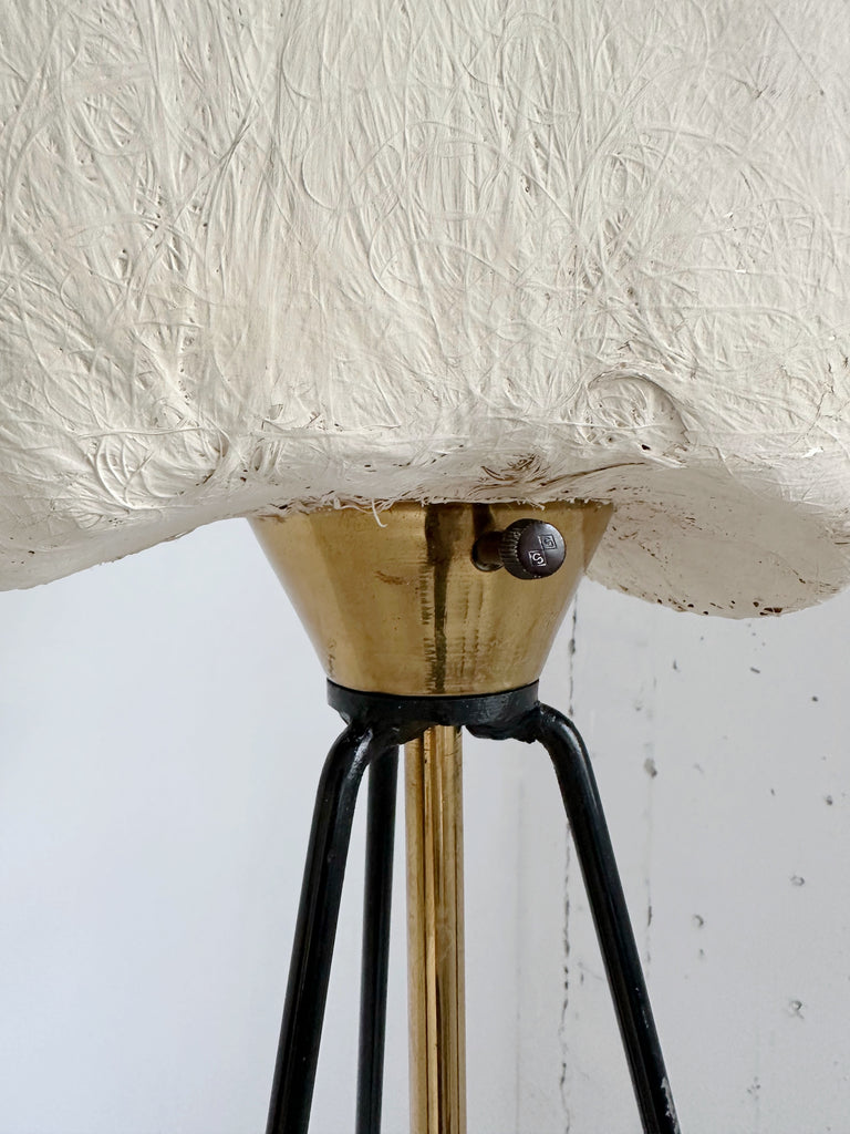HAIRPIN TRIPOD FLOOR LAMP ATTRIBUTED TO GERALD THURSTON