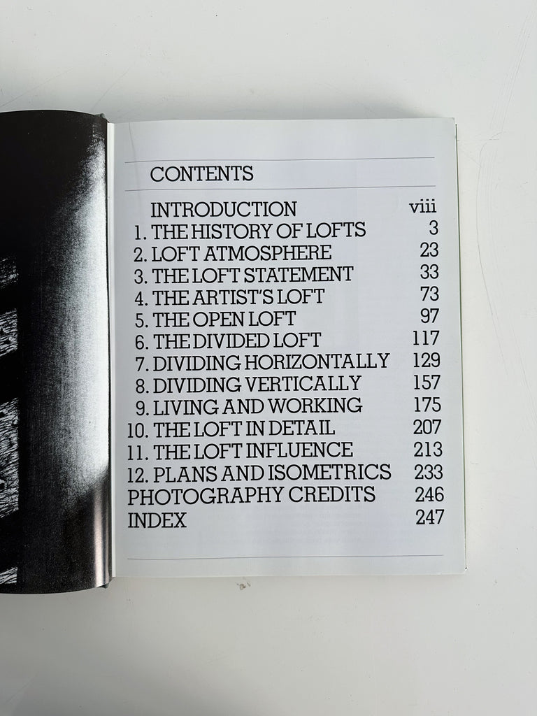 THE INTERNATIONAL BOOK OF LOFTS, SLESIN & CLIFF & ROZENSZTROCH, 1986