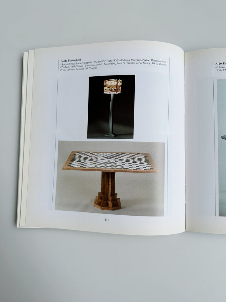 MARBLE: ITALIAN CULTURE, TECHNOLOGY AND DESIGN, 1987