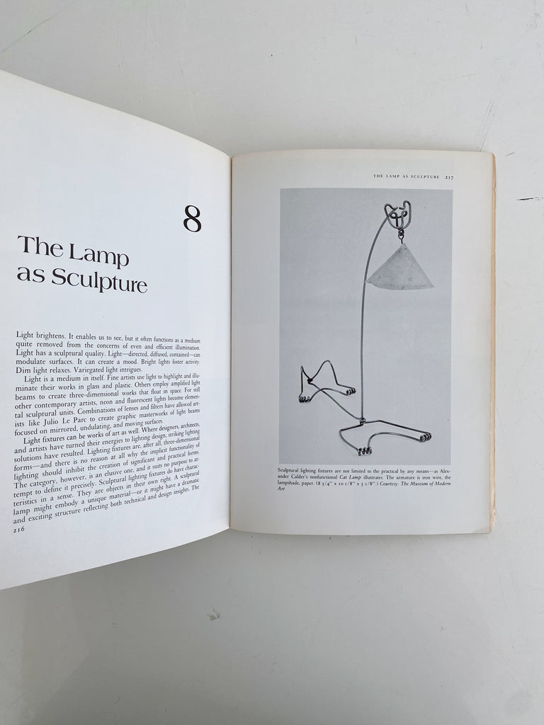 THE LAMP AND LIGHTING BOOK, NEWMAN, 1976