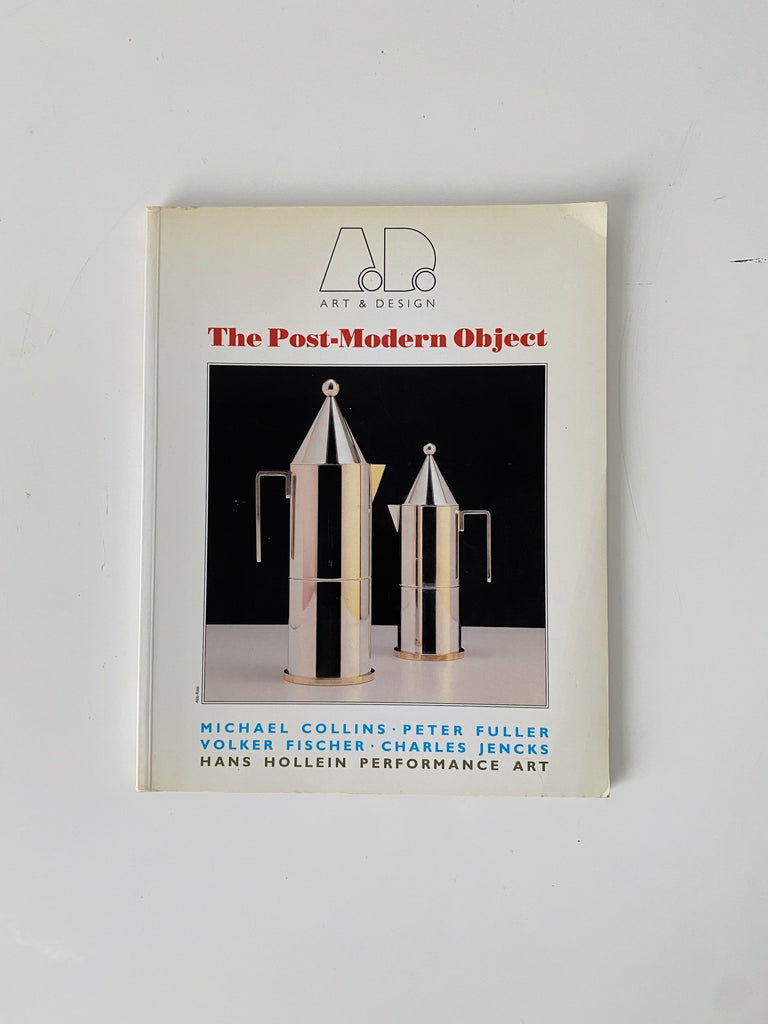 THE POST-MODERN OBJECT, COLLINS & FULLER & FISCHER & JENCKS, 1987