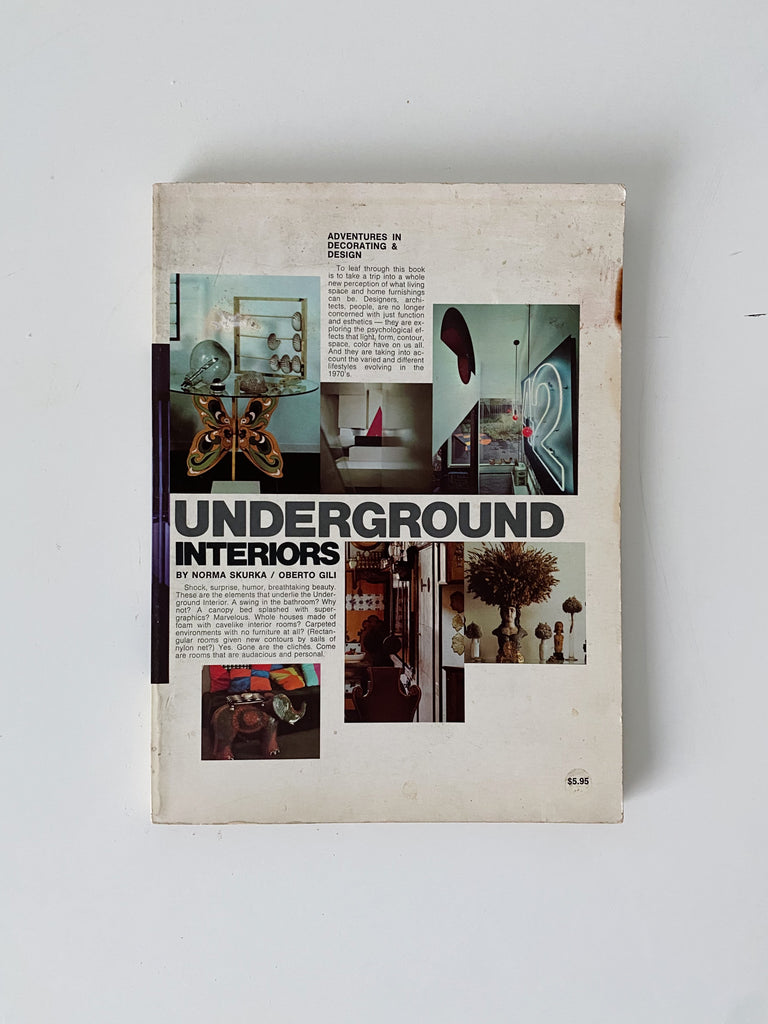 UNDERGROUND INTERIORS, SKURKA & GILI, 1972