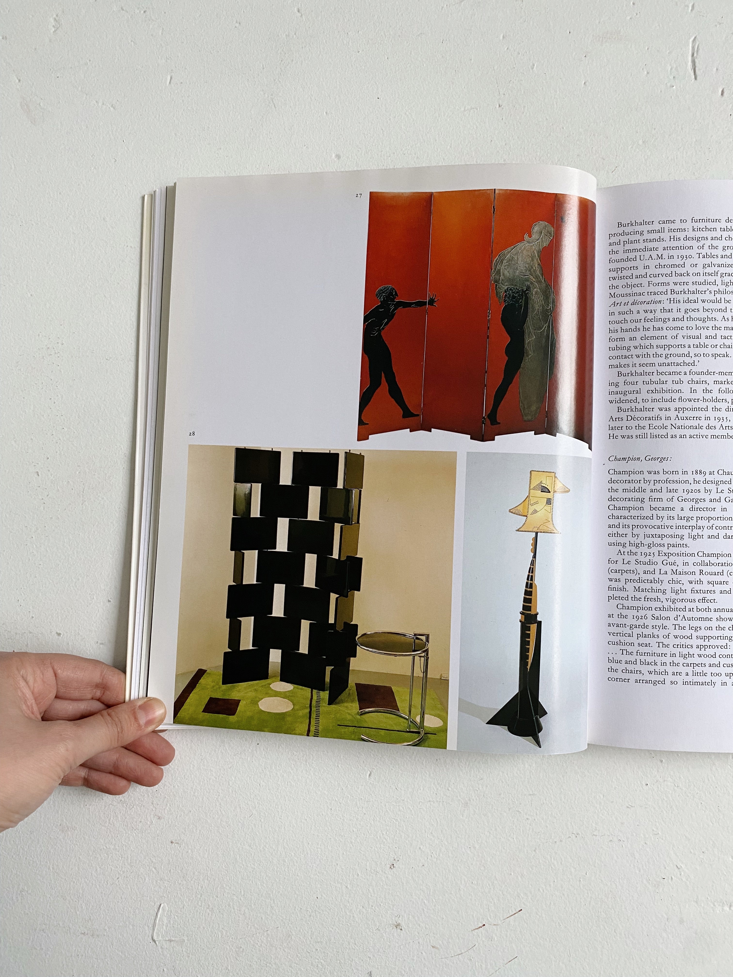 ART DECO FURNITURE, DUNCAN, 1984 | Maison Singulier