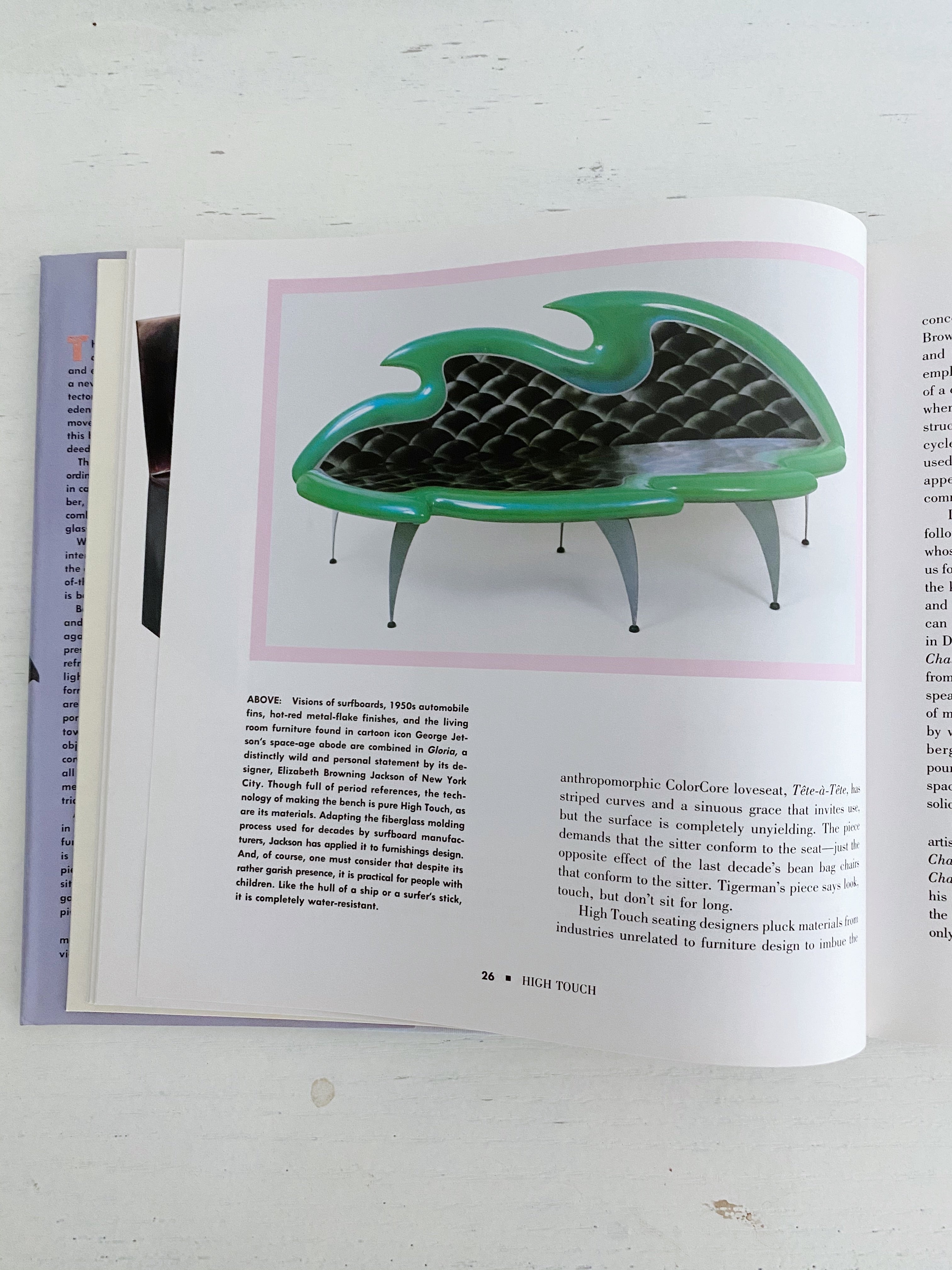 HIGH TOUCH: THE NEW MATERIALISM IN DESIGN, JANJIGIAN, 1987